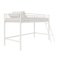 Hochbett Jodie Weiß - Weiß, Design, Metall (207/129/130cm) - MID.YOU