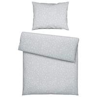 Bettwäsche Frida Hellgrau ca. 140x200cm - Hellgrau, KONVENTIONELL, Textil (140/200cm) - Modern Living
