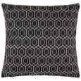 Zierkissen Honeycomb ca. 45x45cm - Schwarz, MODERN, Textil (45/45cm) - Mömax modern living Zierkissen Honeycomb ca. 45x45cm - Schwarz, MODERN, Textil (45/45cm) - Mömax modern living