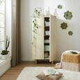 Schrank aus Mangoholz massiv - Naturfarben, ROMANTIK / LANDHAUS, Holz (70/140/40cm) - Zandiara Schrank aus Mangoholz massiv - Naturfarben, ROMANTIK / LANDHAUS, Holz (70/140/40cm) - Zandiara