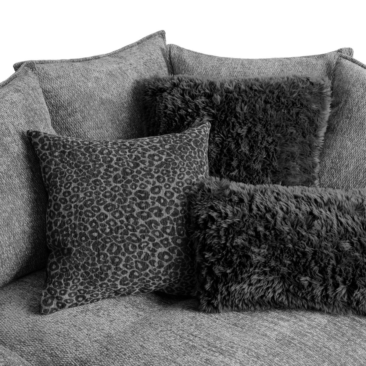 Wohnlandschaft Diun Dunkelgrau - Dunkelgrau/Anthrazit, Modern, Holz/Textil (278/76-90/278cm) - Mömax