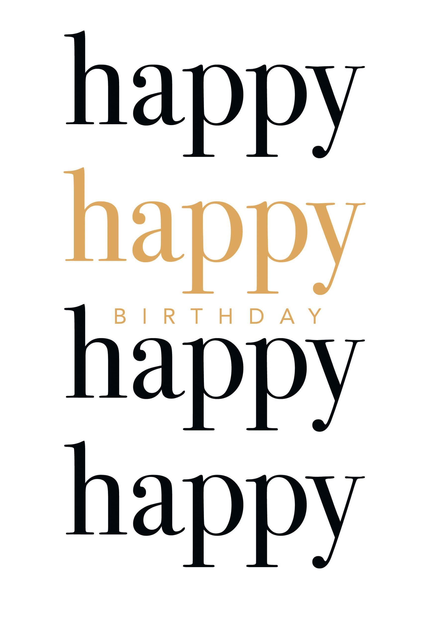 Glückwunschkarte Edelschwarz Multicolor - Basics, Papier (18/13cm)