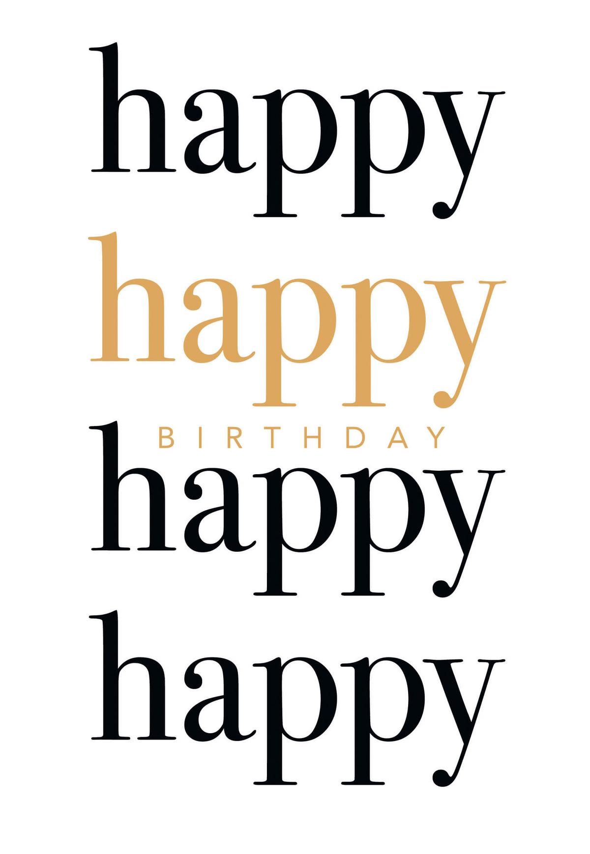 Glückwunschkarte Edelschwarz Multicolor - Basics, Papier (18/13cm)