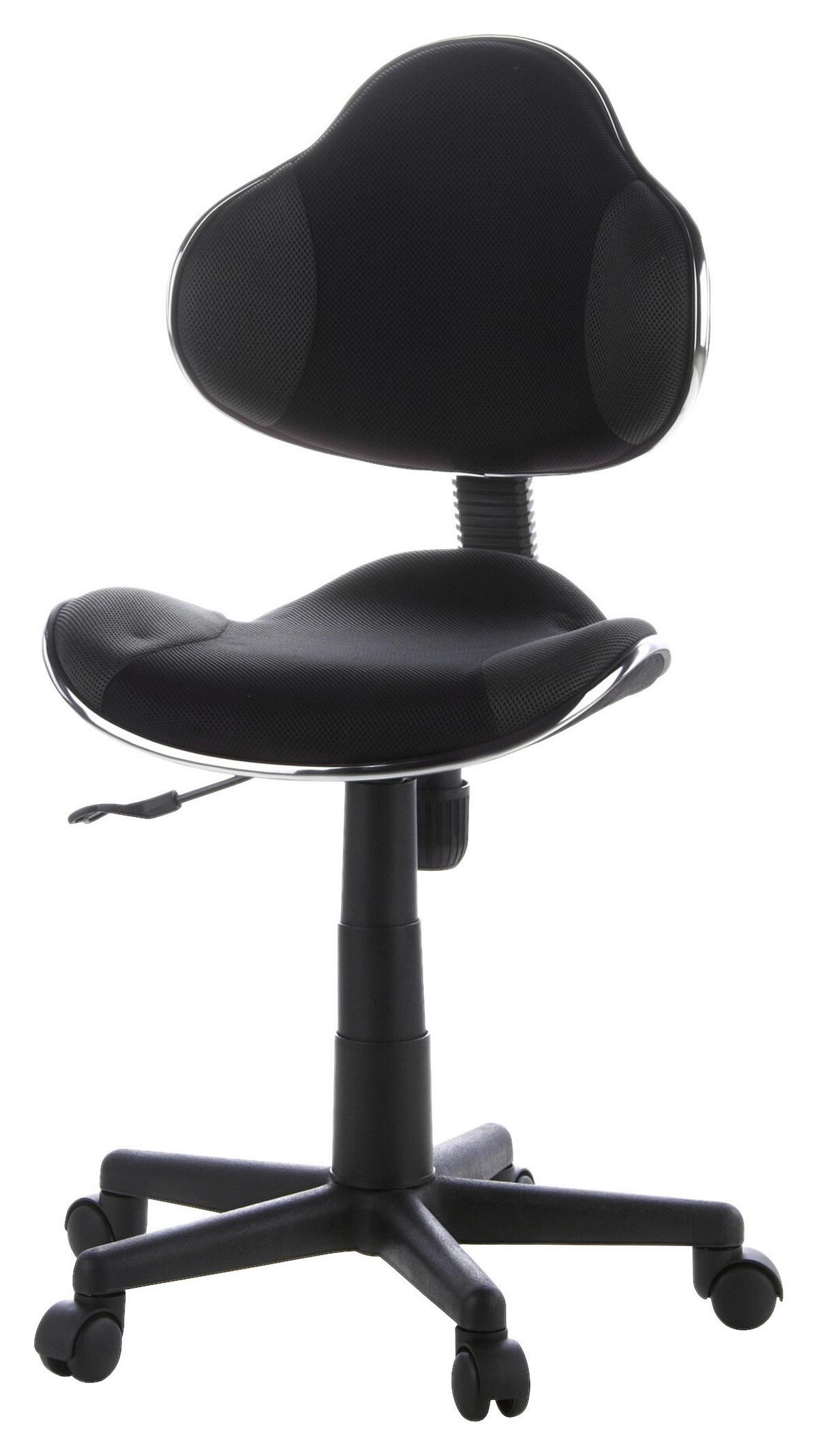 Mladinski Vrtljivi Stol Kiddy Gti 2, Siva, Črna - siva/črna, Basics, umetna masa (45/86-101/42cm) - MID.YOU