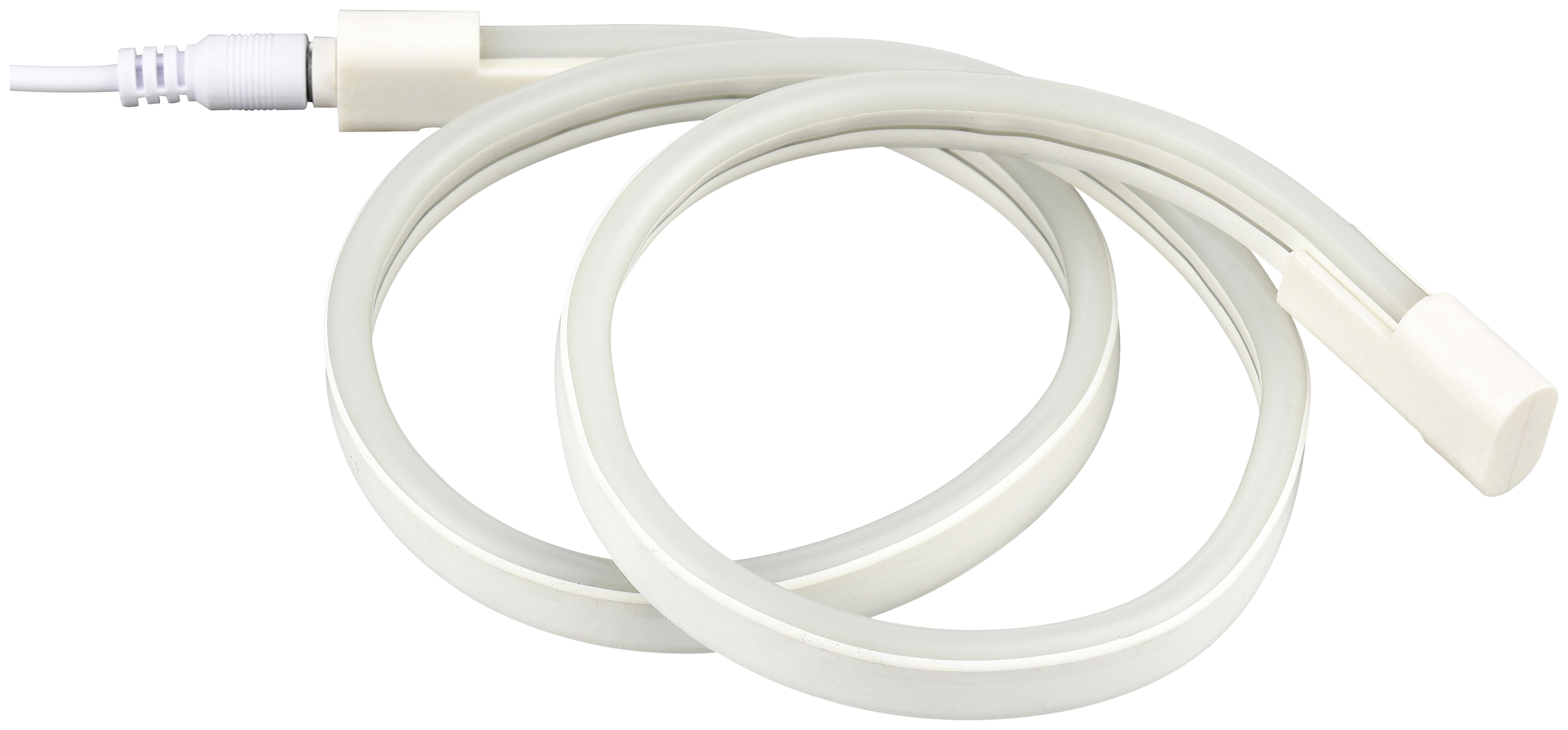 LED-Dekoleuchte Palo max. 5 Watt - Weiß, LIFESTYLE, Kunststoff (30cm) - Modern Living
