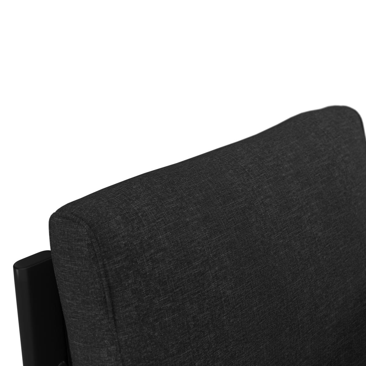 SALON DE JARDIN REPAS ELISA - Schwarz/Grau, Modern, Kunststoff/Textil (238/74/75cm) - Bessagi Garden