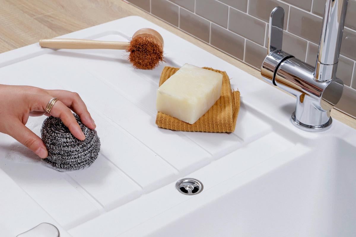 Pomivalno Korito Austin, 86x50cm - bela, Design, kamen (86/21/50cm) - Respekta