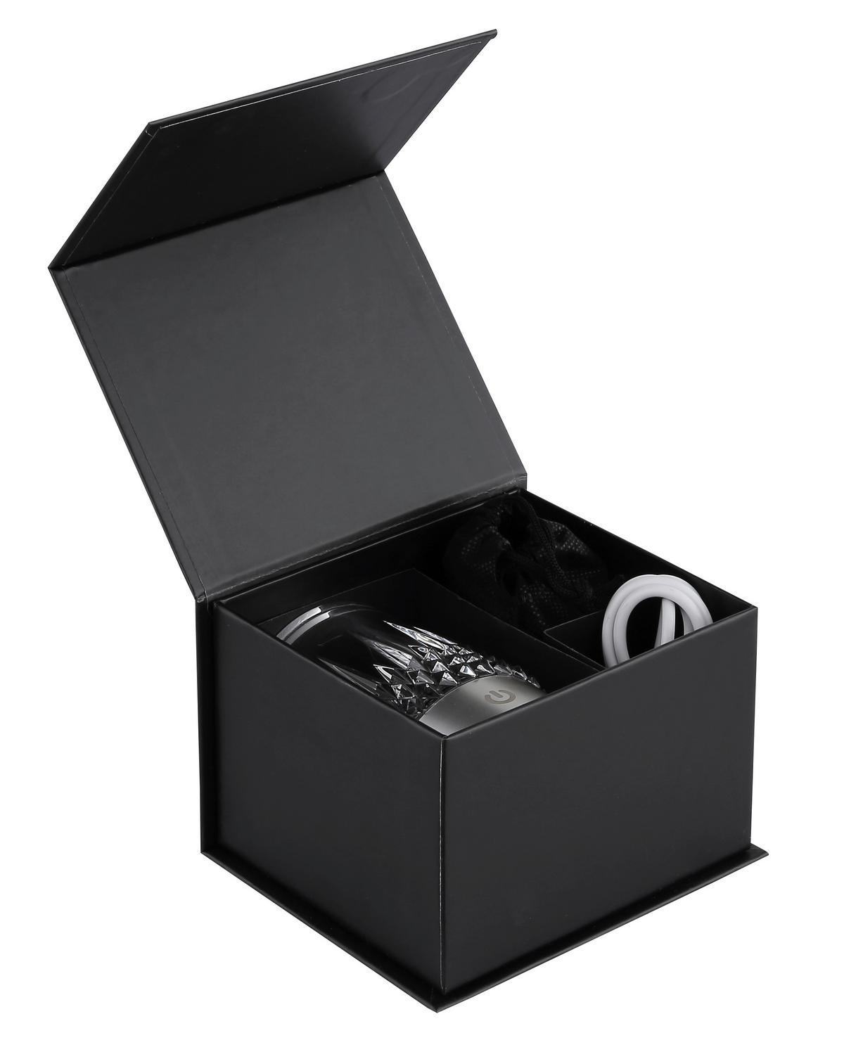 AKKU-TISCHLEUCHTE 21044S LIZZY - Weiss/Transparent, Basics, Kunststoff/Stein (7,8/10,5cm) - Globo