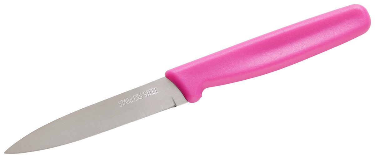 Allzweckmesser Petra diverse Farben - Pink/Limette, Konventionell, Kunststoff/Metall (2/19,8cm) - Mömax