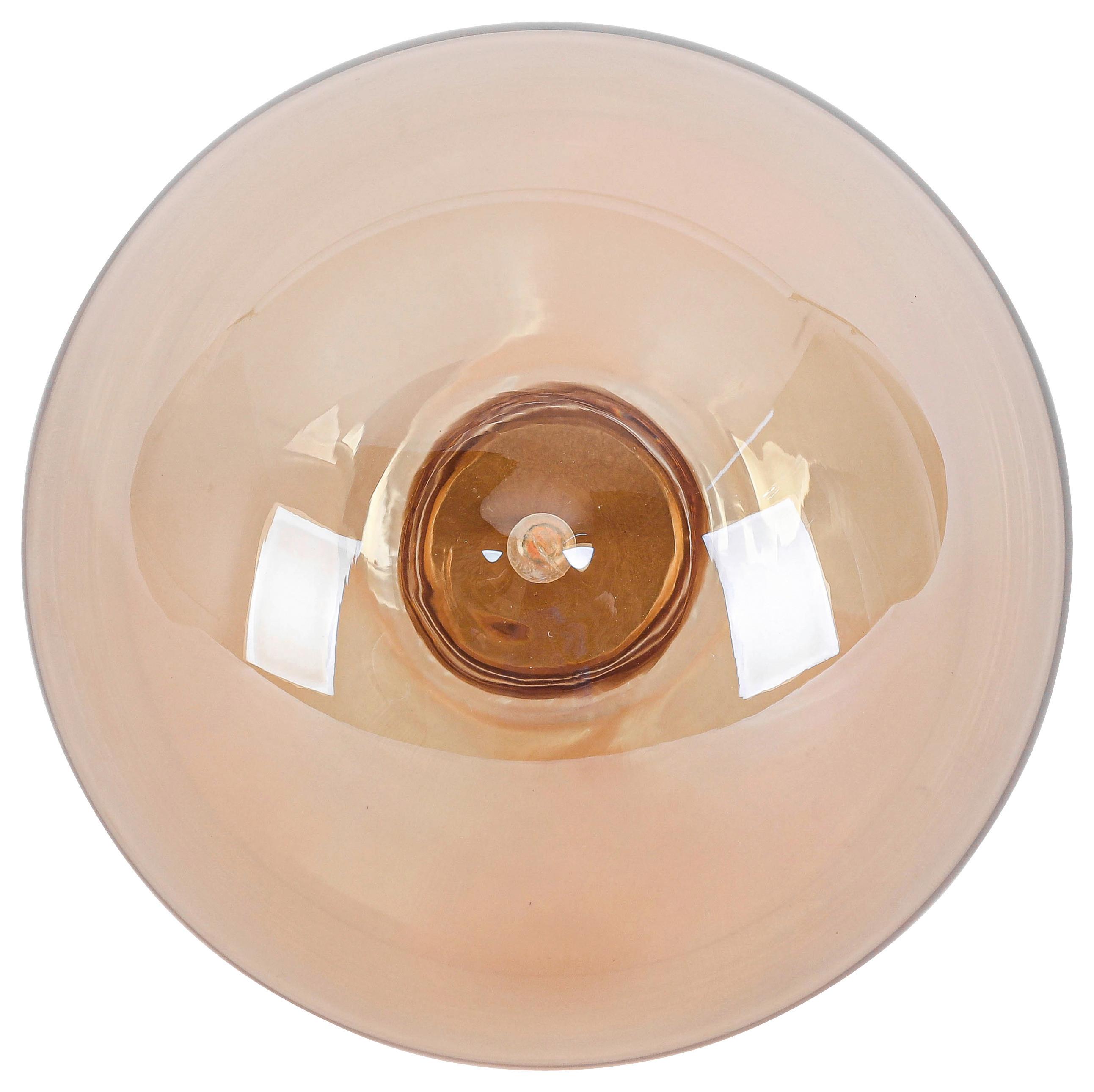 LED-LJUSKÄLLA C82222MM - bärnstensfärgad, Klassisk, metall/glas (12,5/16,6cm) - Mömax