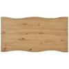 BARBORD STUARD 1 - svart/naturfärgad, Modern, metall/trämaterial (115/108/60cm) - Mömax
