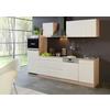 Küchenleerblock "Cardiff" Creme/Eiche - Creme/Sonoma Eiche, Basics, Holzwerkstoff (280cm) - Held