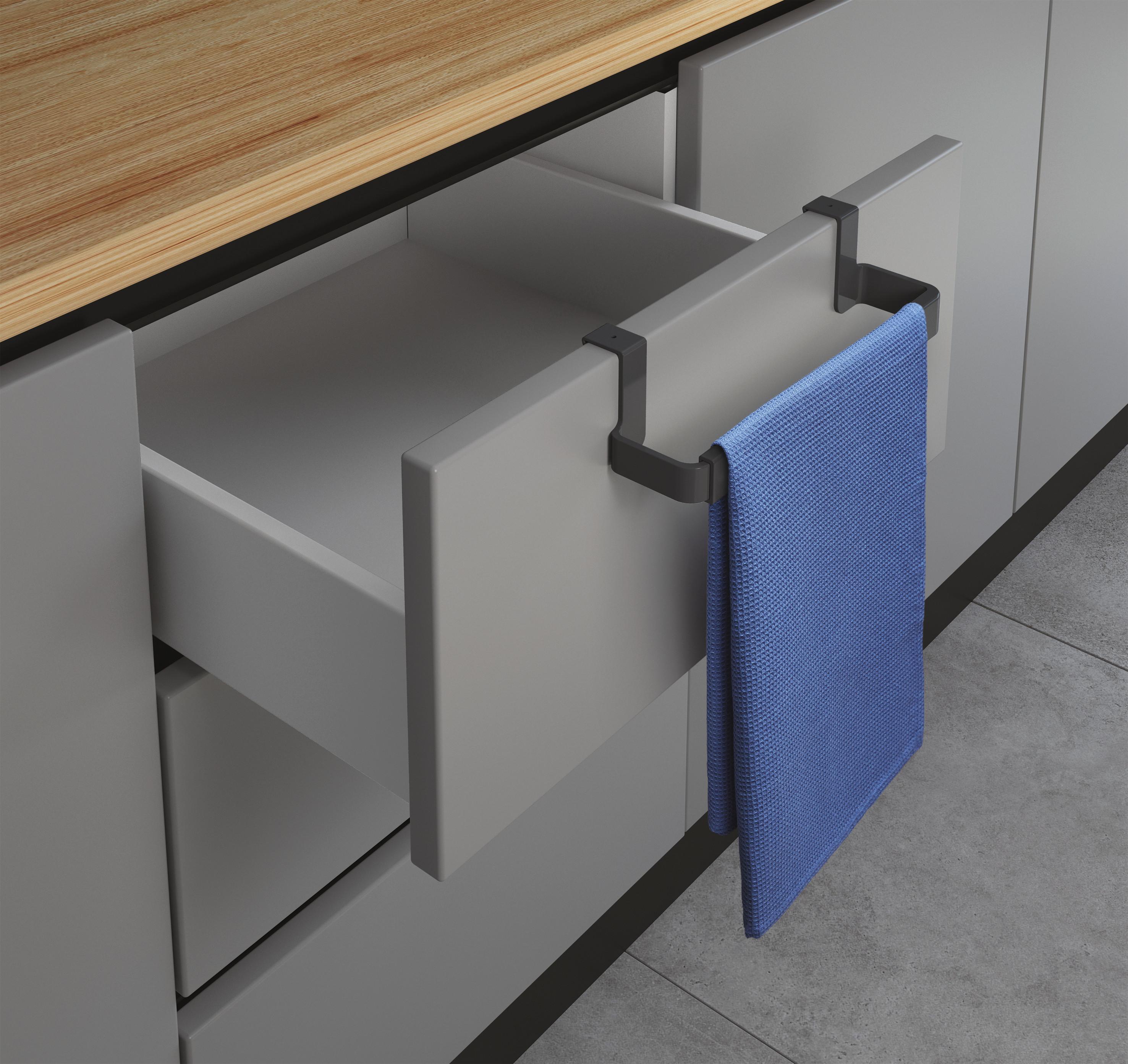 Konyharuhatartó Flex-Bar - műanyag (24-40cm) - Metaltex