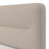 BOXSÄNG MARCO - svart/taupe, Modern, trä/textil (140/200cm) - Bessagi Home