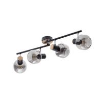 LAMPA REFLEKTOROWA 1350222 FUMOSO - czarny, Design, metal/szkło (58/16cm) - Näve