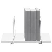 Buchstütze aus Metall - Chromfarben, Metall (17,5/5,5cm) - Mömax