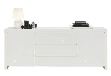Sideboard In Weiss Hochglanz Online Kaufen Momax
