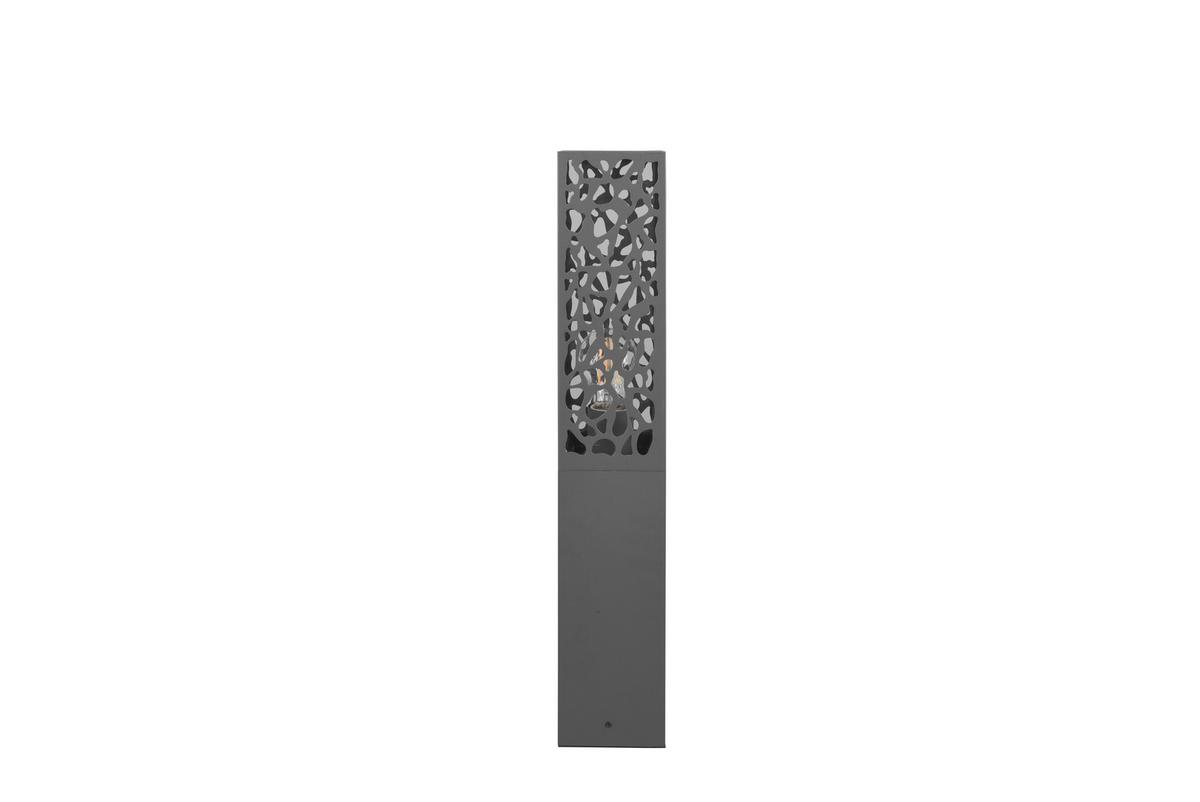 Wegleuchte Cooper in Anthrazit max. 40 Watt - Anthrazit, LIFESTYLE, Metall (10/60/10cm) - Trio Leuchten