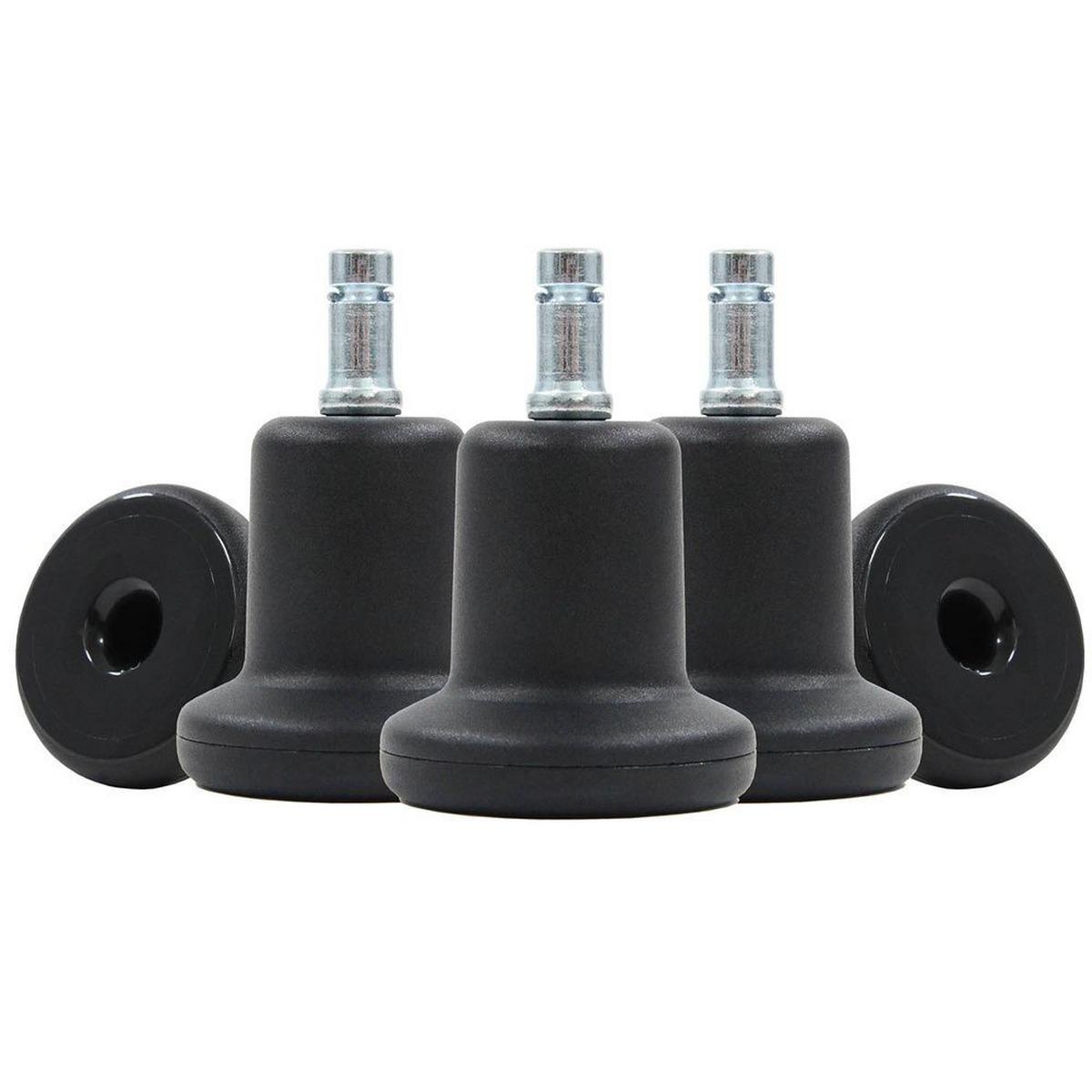Set Drsnikov Za Pisarniški Stol Stand, 5-Delni - črna, Basics, kovina/umetna masa (5,5/6/5,5cm) - MID.YOU