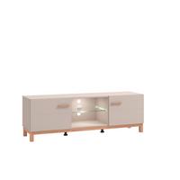 TV-Element Essex Ksm Kaschmir/Eiche Artisan - Kaschmir/Eiche Artisan, MODERN, Holzwerkstoff (154/50/41cm) - P & B