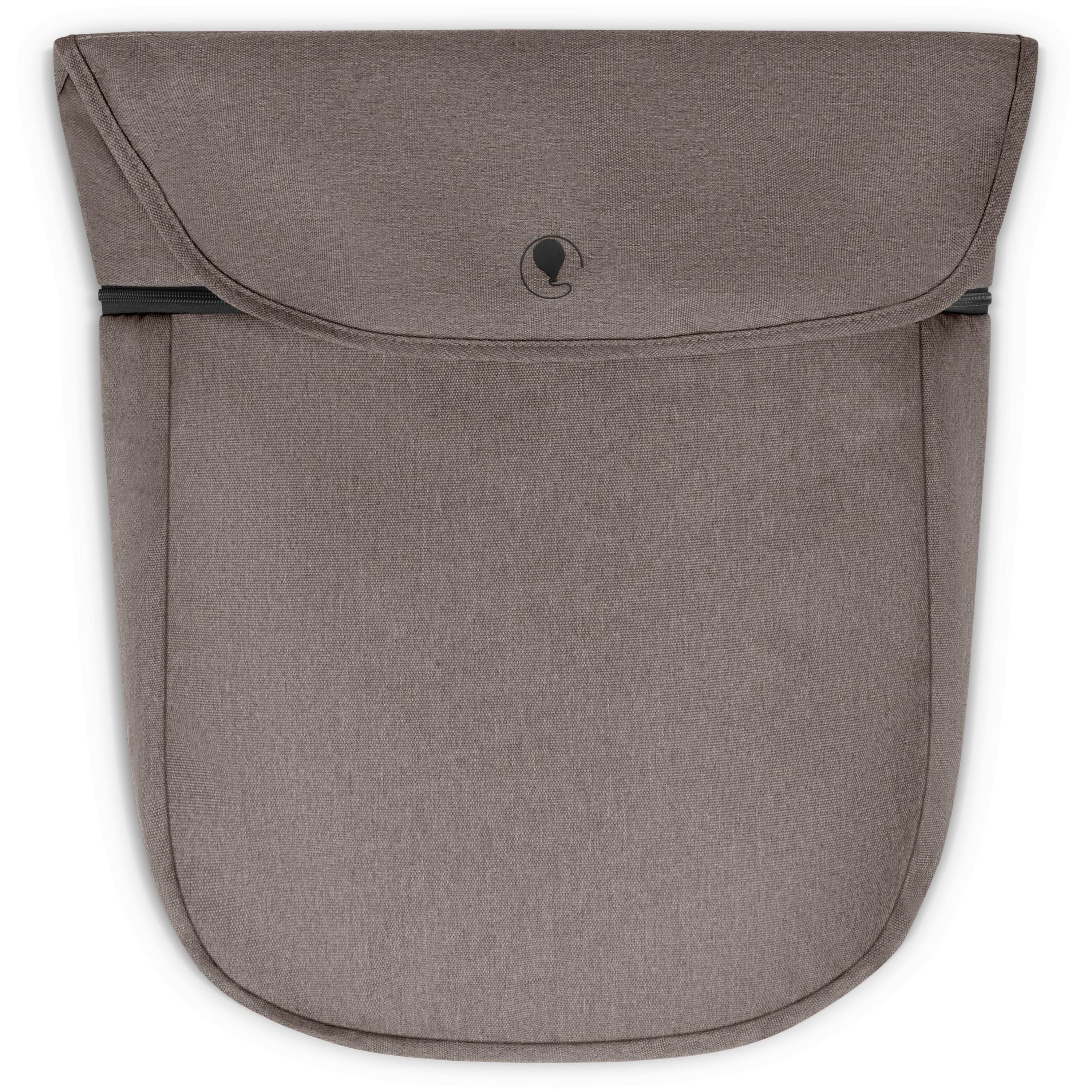 OSŁONA NA NÓŻKI BEINDECKE - szarobrązowy, Basics, tkanina (50/38/15cm) - ABC Design