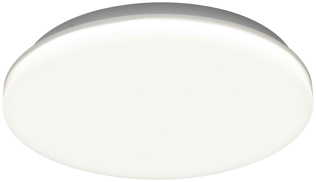 LED-Deckenleuchte Bim Weiß max. 12 Watt - Weiß, MODERN, Kunststoff/Metall (26/5,8cm) - Mömax
