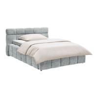 Polsterbett Monte -Top- -Based- - Hellgrau/Schwarz, Konventionell, Kunststoff/Textil (140/200cm) - Based