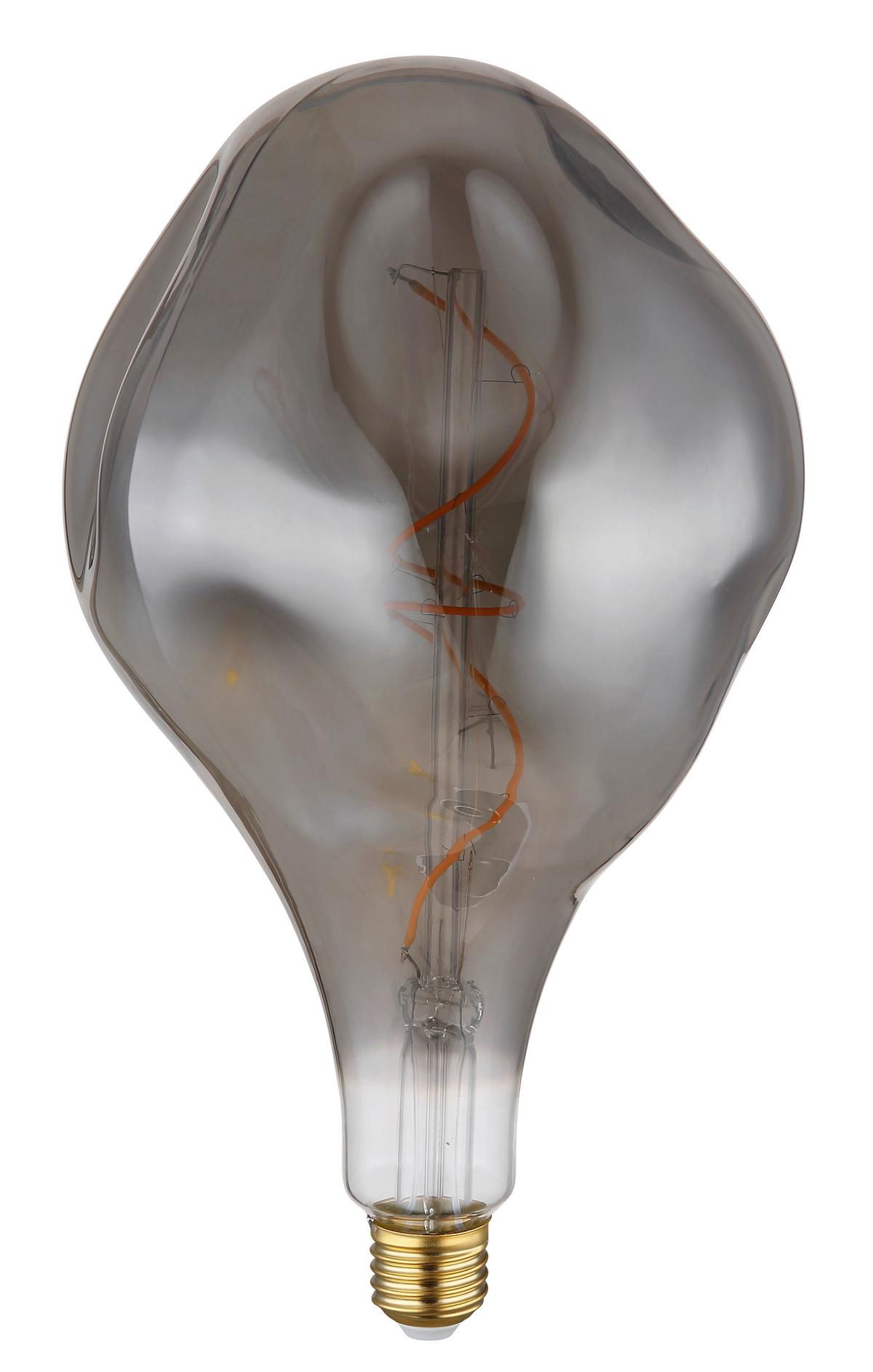 Dekorativna Žarnica/sijalka 11536s Led - barve medenine, Basics, kovina/steklo (16,5/28cm) - Globo