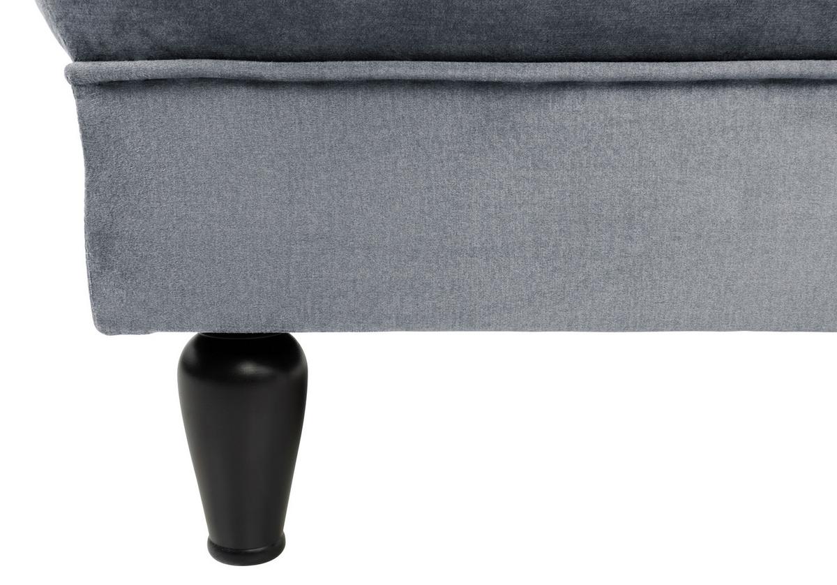 Tabure Cupido - siva/crna, Design, tekstil/drvo (82/44/82cm) - Mömax