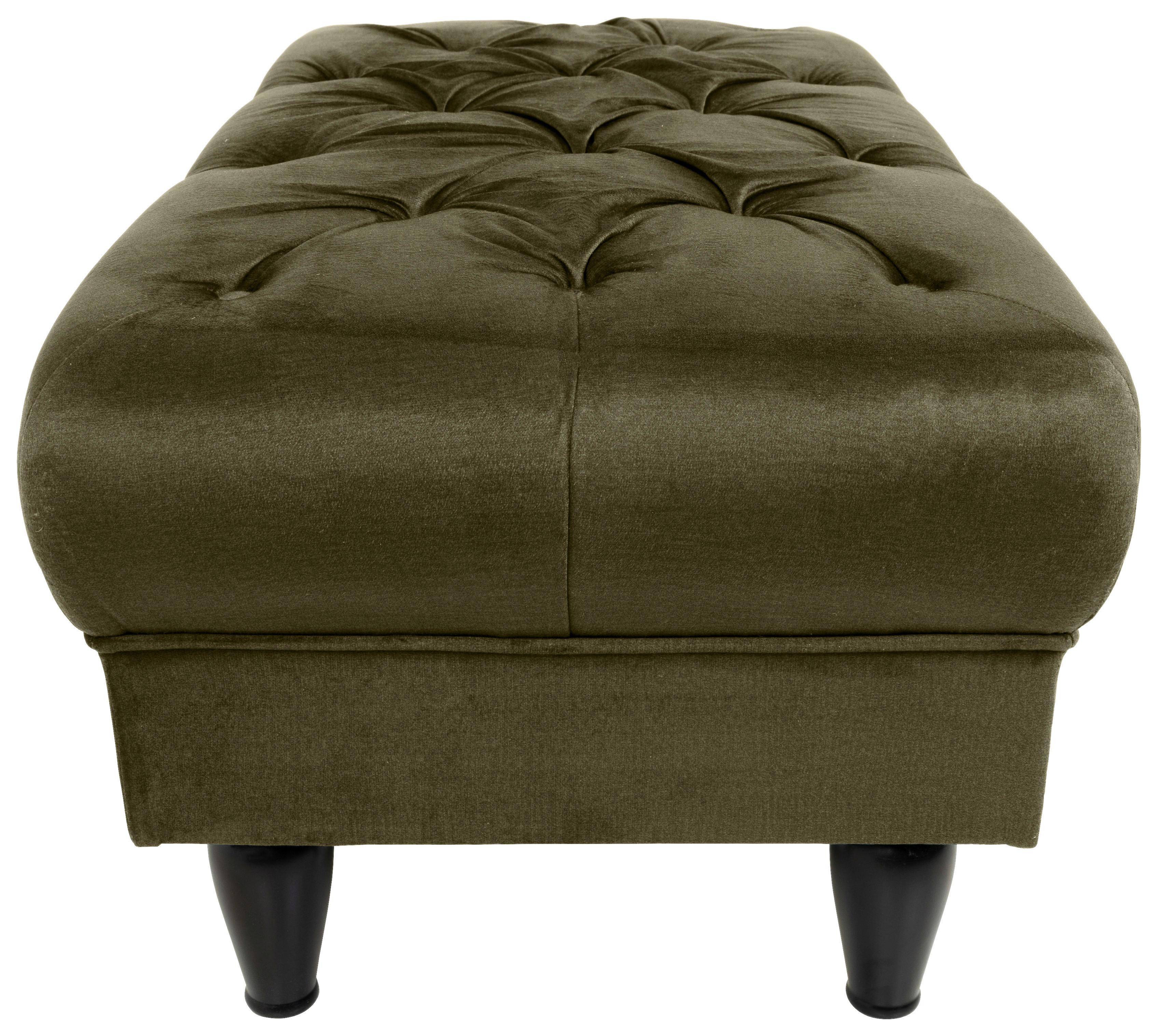 TABURET CUPIDO - măsliniu, Design, textil (110/44/56cm) - Mömax