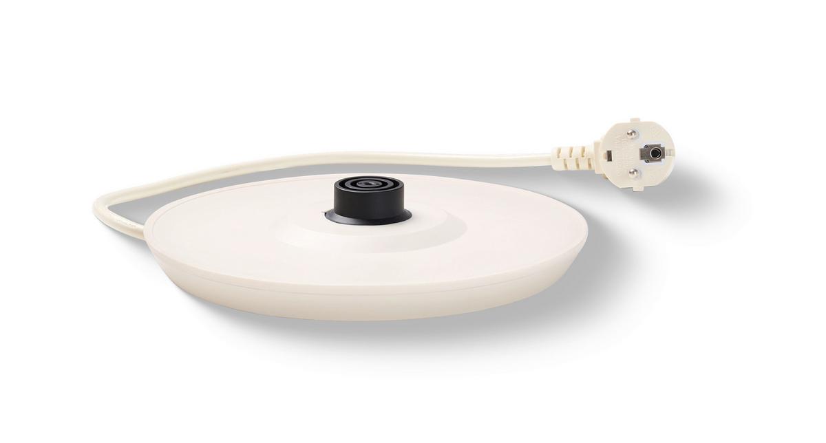 CZAJNIK ELEKTRYCZNY SWK-1115 - kremowy, Basics, tworzywo sztuczne/metal (25/22,5/29,7cm) - Homeware Profession.