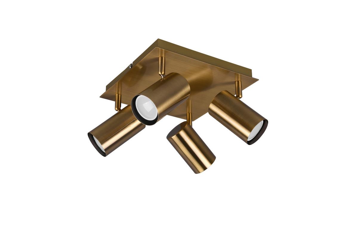 Strahler Spot Marley in Messingfarben max. 35 Watt - Messingfarben, Design, Metall (24,0/15,0/24,0cm) - Trio Leuchten