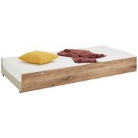 Bettschubkasten In Eichefarben - Eichefarben, Konventionell, Holzwerkstoff/Kunststoff (94/27/199cm) - Mömax