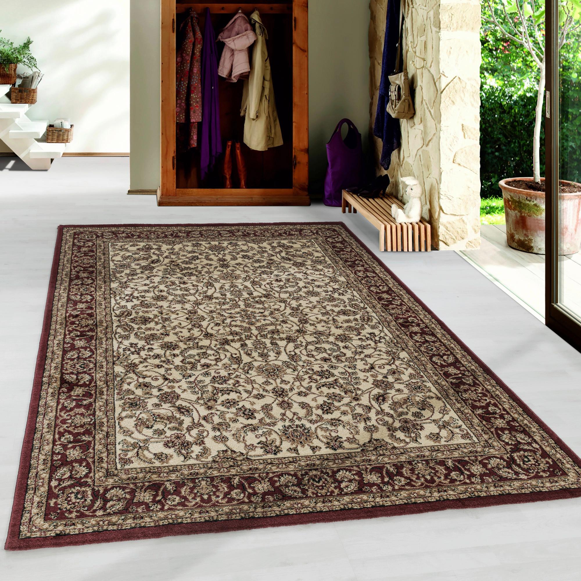 Webteppich Kashmir Creme ca. 240x340cm - Creme, LIFESTYLE, Textil (240/340cm)