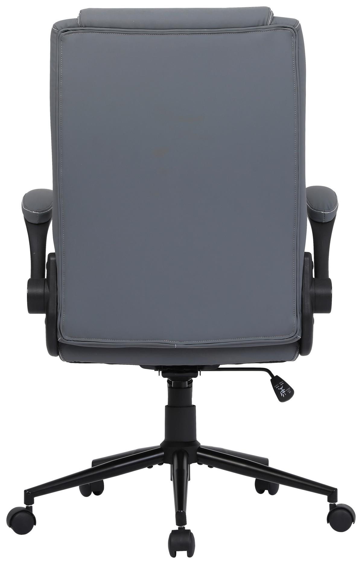 Uredska Stolica Fredy - bijela/siva, Moderno, drvo/metal (64/116/70cm) - Modern Living