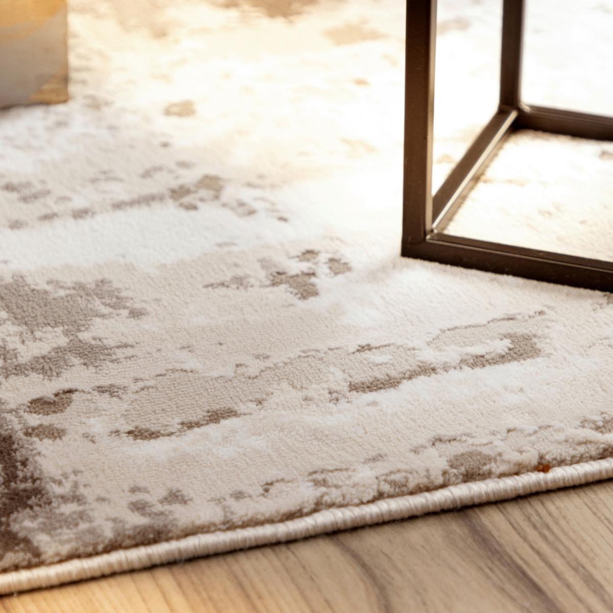 Webteppich My Phoenix Taupe/Beige ca. 80x150cm - Taupe/Beige, Design, Textil (80/150cm) - Obsession