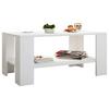 Klubska Miza Dalus, Bela, 90x41 - bela, Moderno, leseni material (90/53/41cm) - MID.YOU