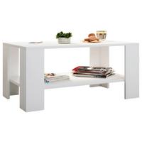 Klubska Miza Dalus, Bela, 90x41 - bela, Moderno, leseni material (90/53/41cm) - MID.YOU