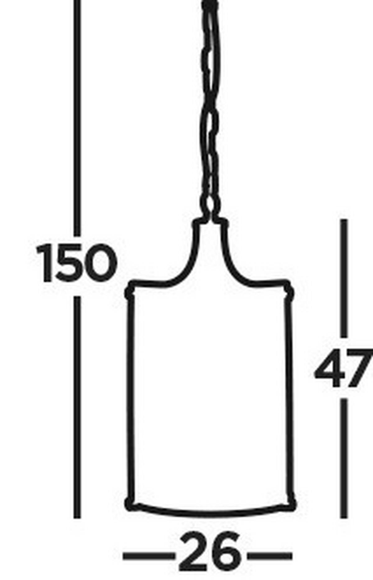 Kristály Függőlámpa Victoria 8092-2cc - krómszínű, Design, üveg/fém (26/150cm)