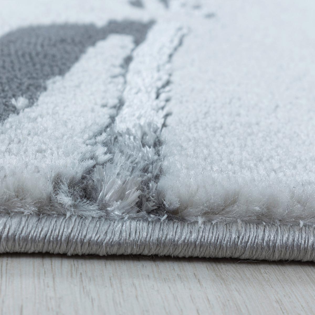 Webteppich Naxos Silberfarben ca. 80x250cm - Silberfarben, Design, Textil (80/250cm)