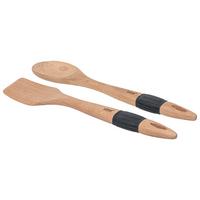 Lingură de lemn Sili, set 2 buc. - Konventionell (6,8/1,5/32,4cm)