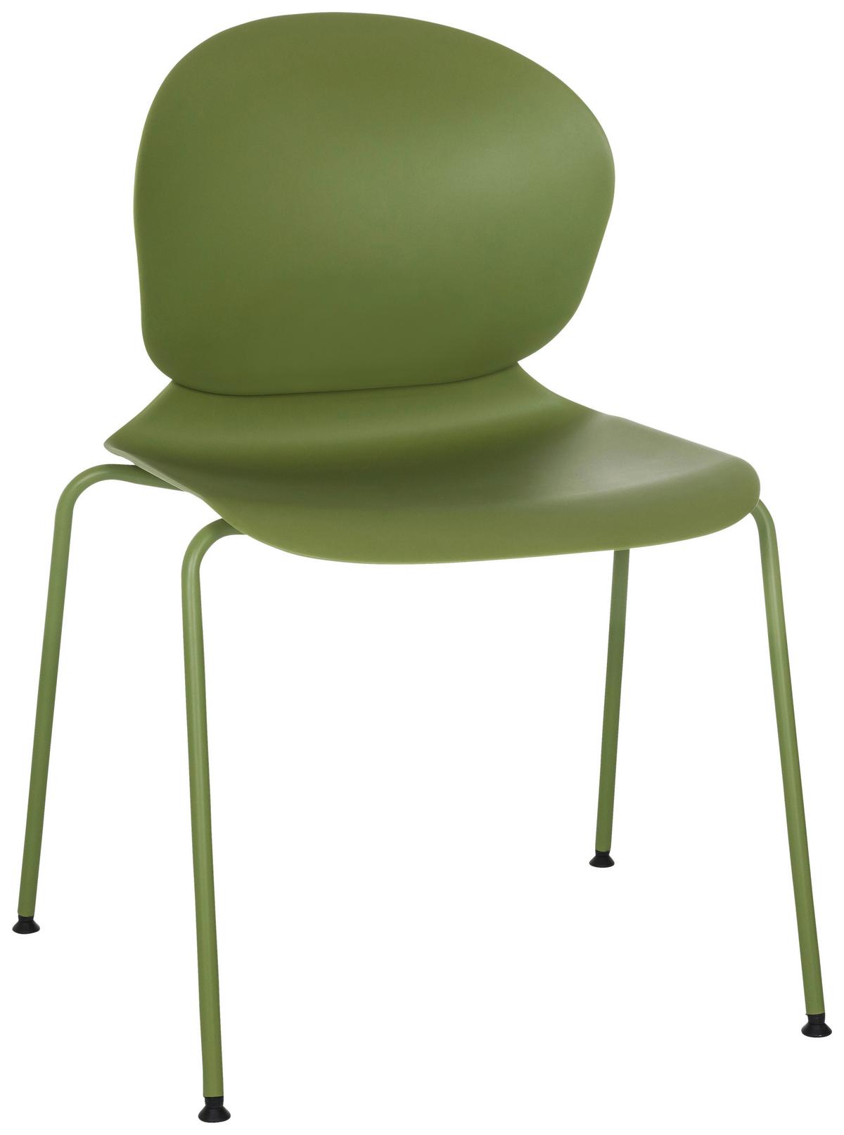 Konferenčni Stol T36 Vi, Zelena - zelena, Moderno, kovina/umetna masa (56/80/54cm) - MID.YOU
