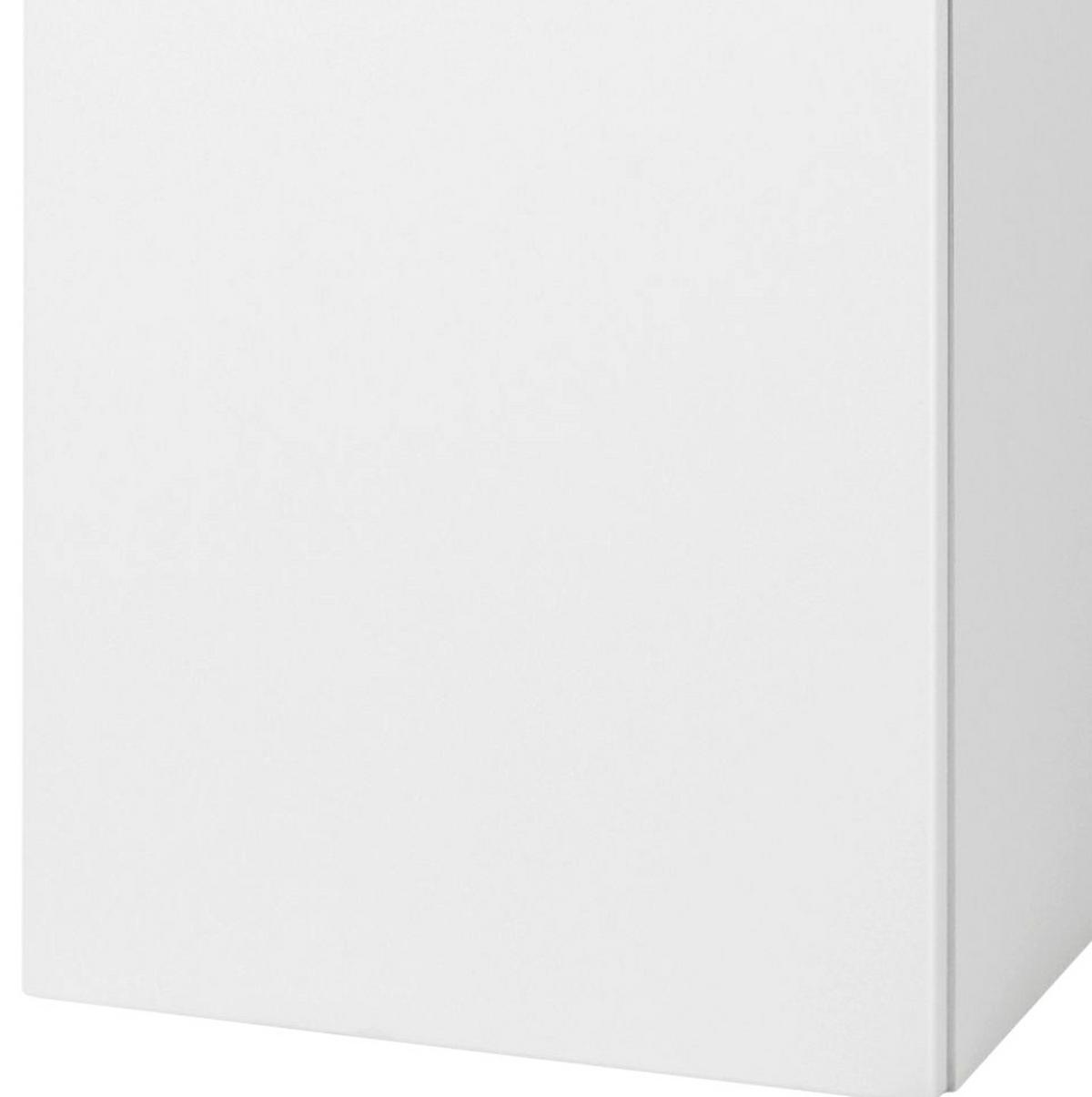 Midischrank in Weiss/ Eichefarbe 'Siena' - Weiß/Sonoma Eiche, MODERN, Holzwerkstoff (40/105/27cm) - Held