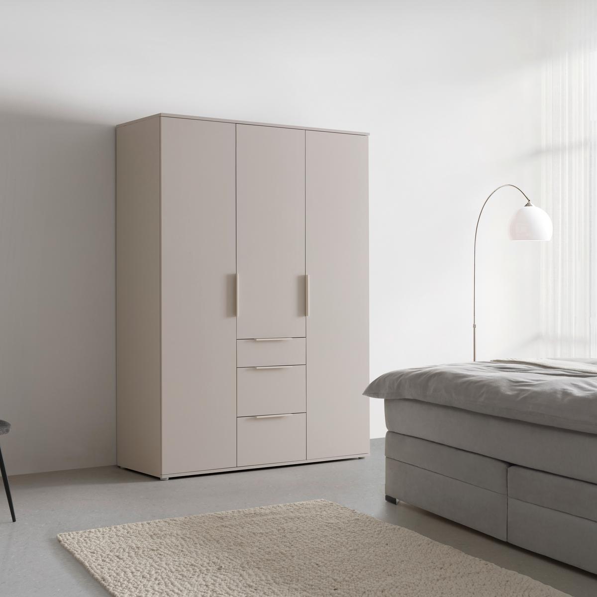 Drehtürenschrank Dune 5 Kaschmirfarben - Kaschmir, MODERN, Holzwerkstoff/Metall (135/197/55cm) - Mömax