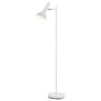 Stehleuchte Metro Floor Weiß max. 40 Watt - Weiß, Basics, Metall (25/35/137cm) - Markslöjd