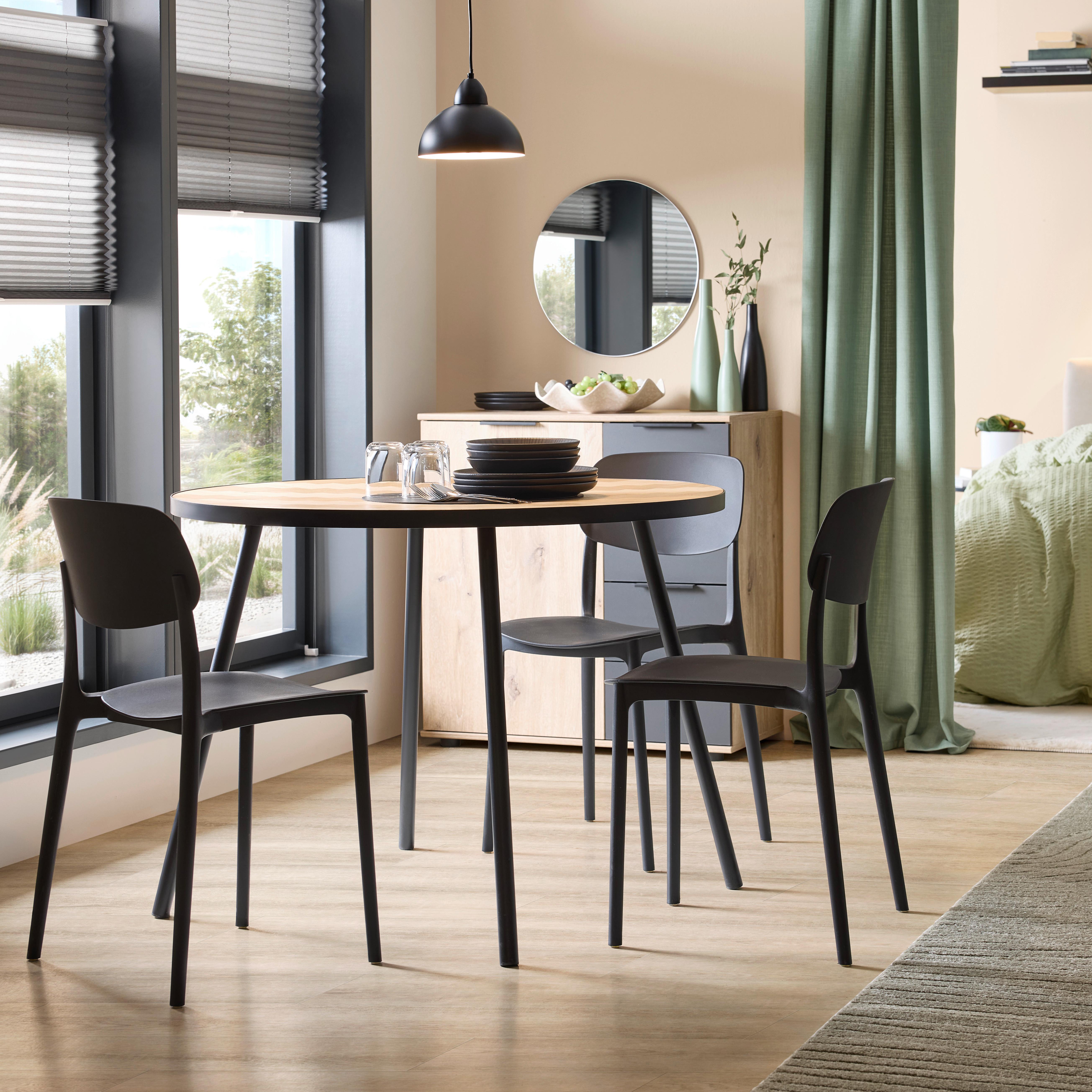 HÄNGLAMPA MICHAEL - vit/svart, Modern, metall/plast (20/20/100cm) - Mömax