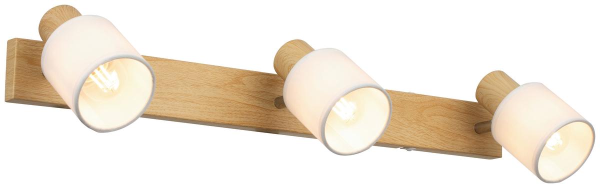 LAMPA SUFITOWA GERDA - biały, Trend, metal/tkanina (61/11,5/12,5cm) - Novel
