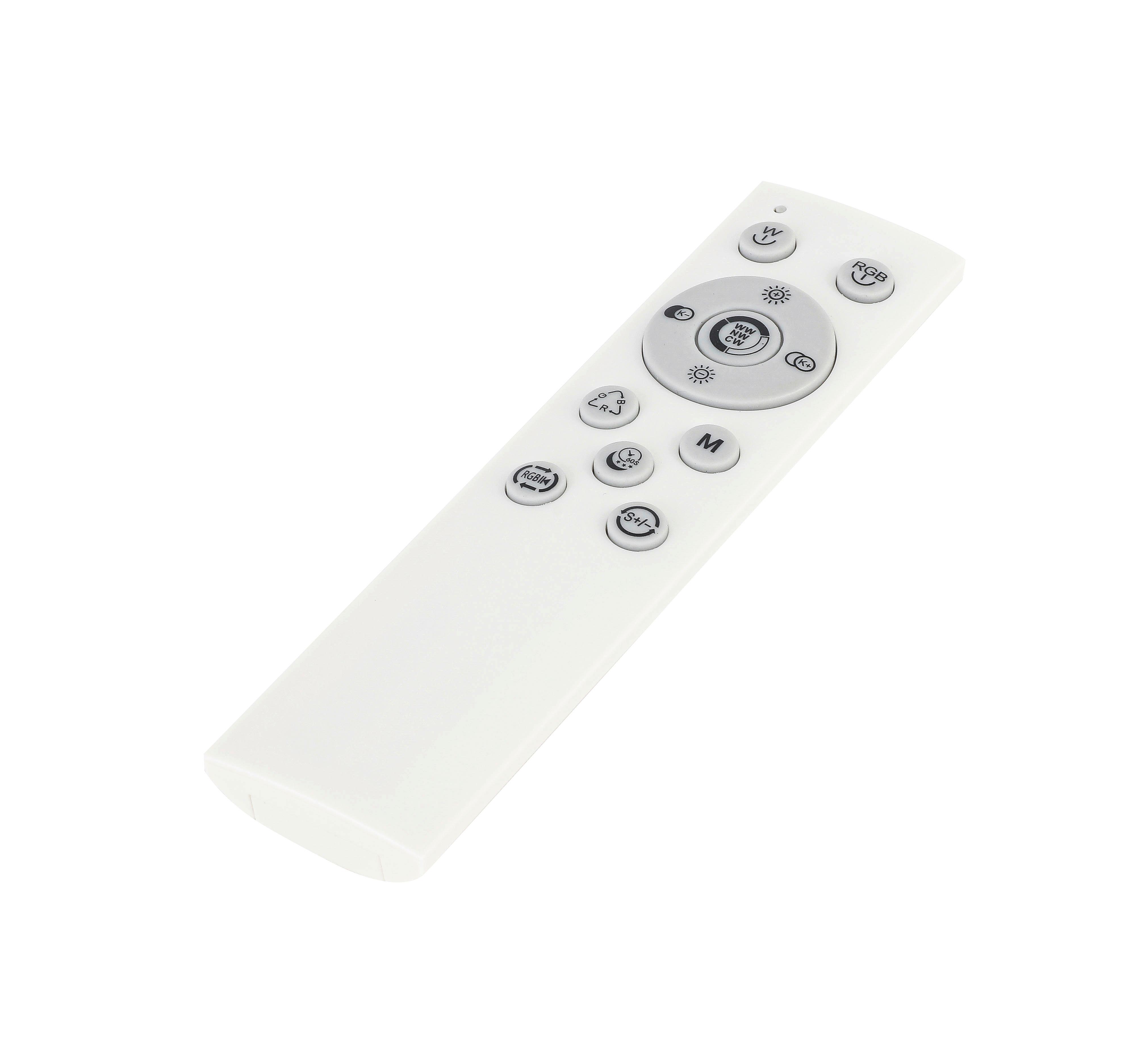 LED-TAKLAMPA FARBI - vit/kromfärg, Modern, metall/plast (38/6cm) - Mömax