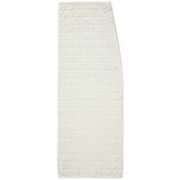 RĘCZNIK DO SAUNY CHECK - biały, tkanina (70/180cm) - Esposa