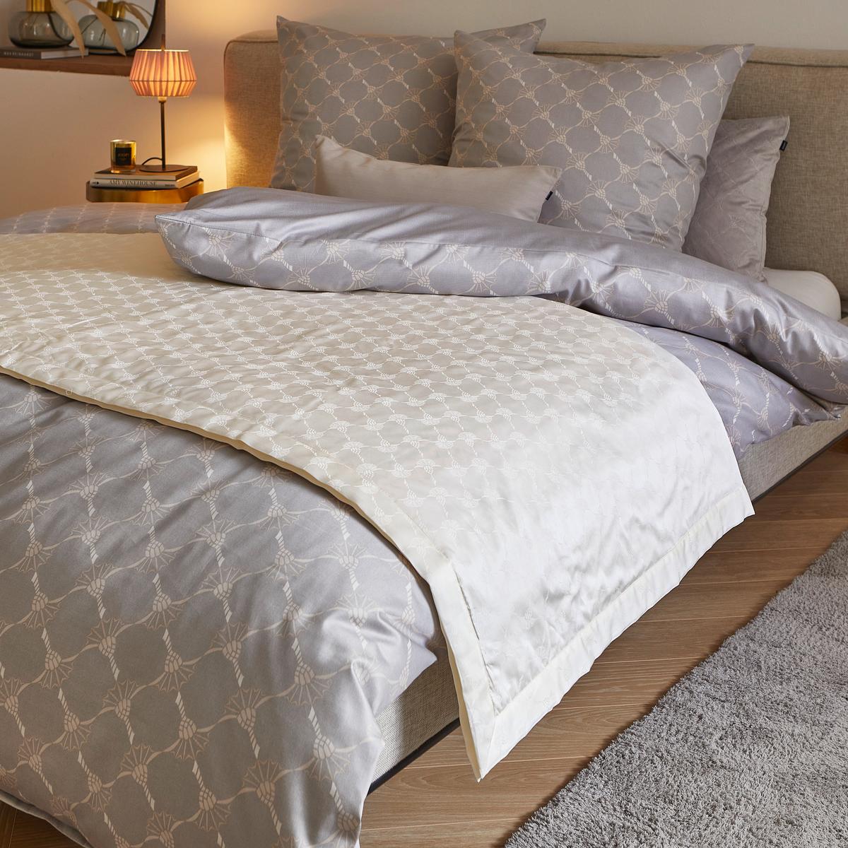 PLED JOOP! CORNFLOWER PLAID - kolor naturalny, Design, tkanina (150/210cm) - Joop!